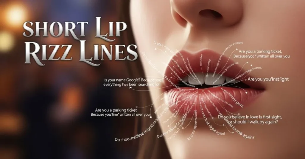 Short Lip Rizz Lines