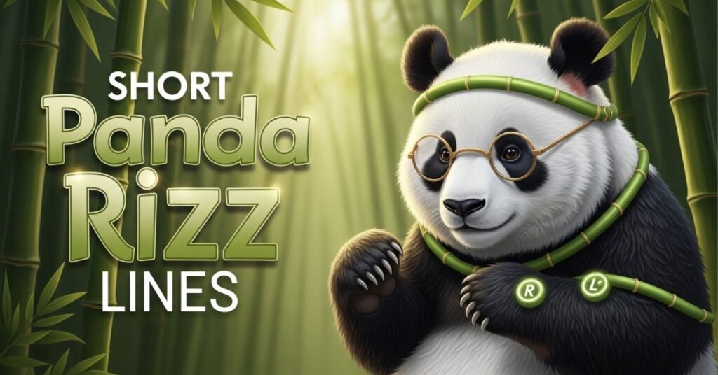 Short Panda Rizz Lines