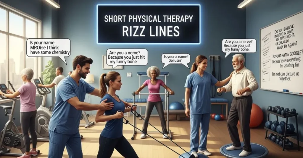 Short Physical Therapy Rizz Lines