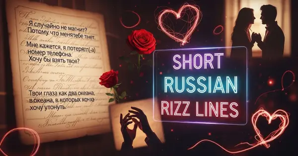 Short Russian Rizz Lines