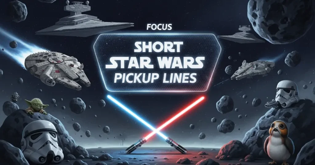 Short Star Wars Pickup Lines