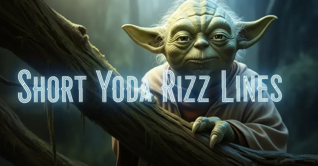 Short Yoda Rizz Lines