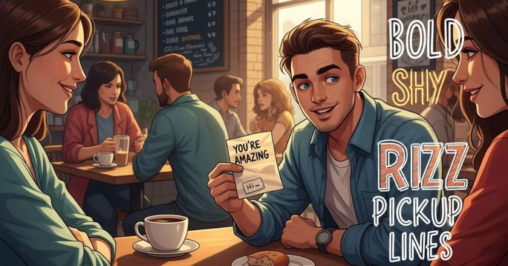 Bold Shy Rizz Pickup Lines