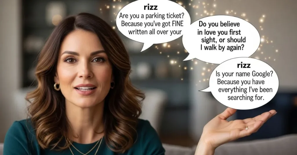 Cute Milf Rizz Lines