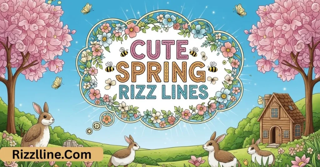 Cute Spring Rizz Lines