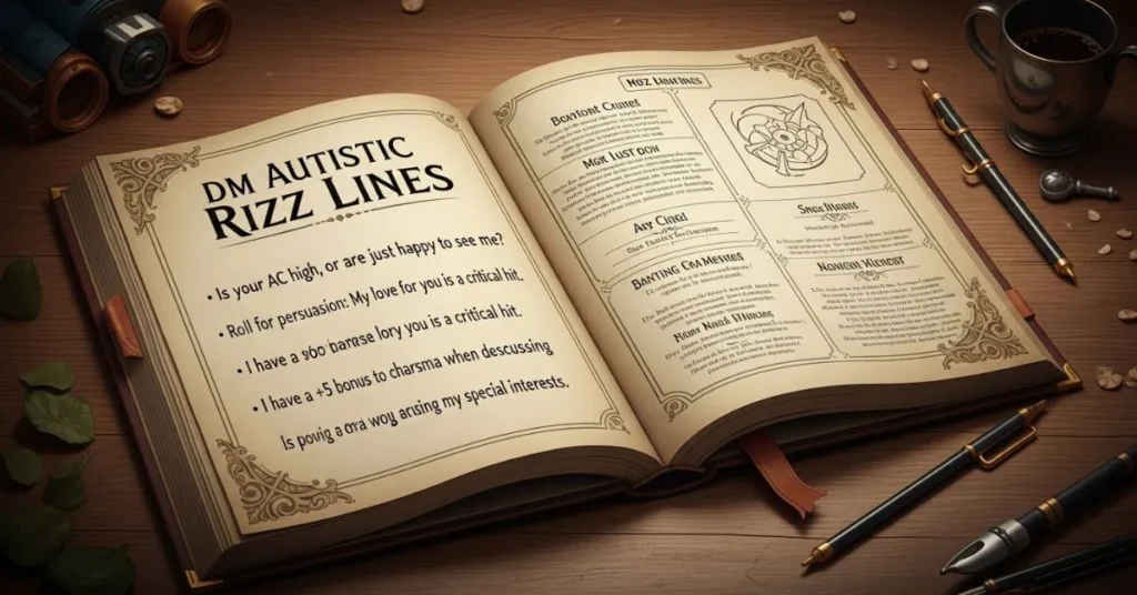 DM Autistic Rizz Lines