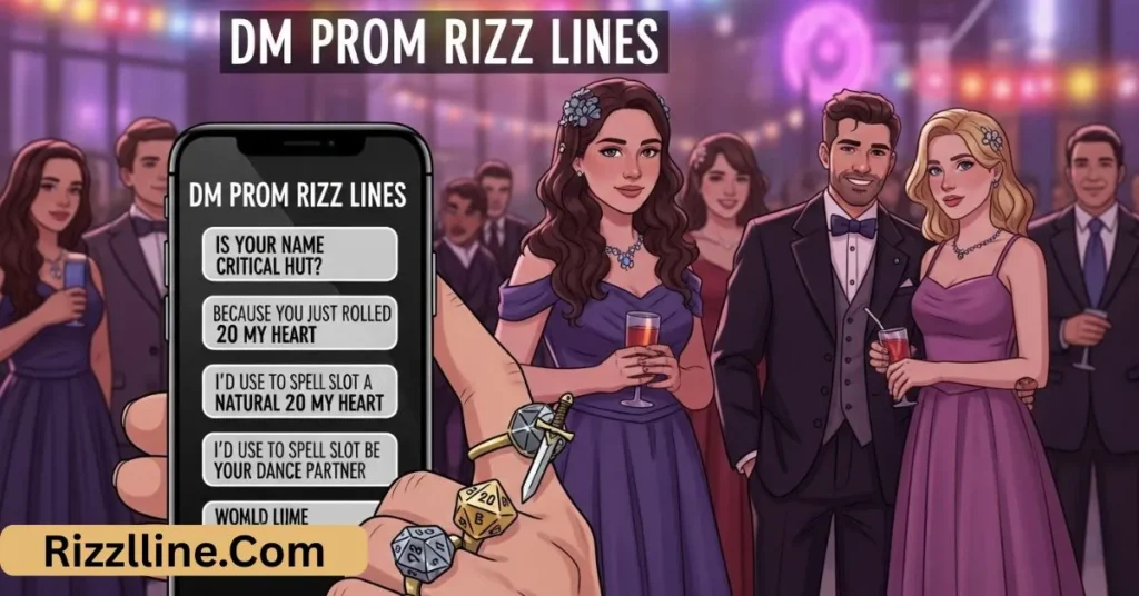 DM Prom Rizz Lines