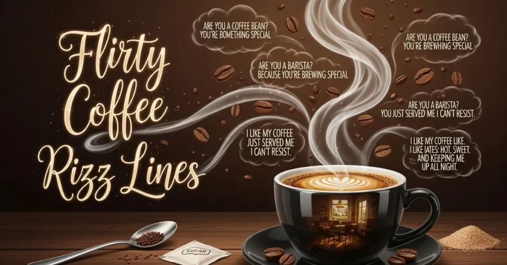 Flirty Coffee Rizz Lines