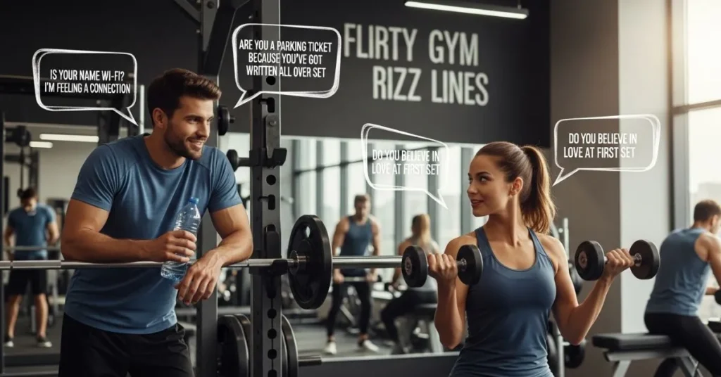 Flirty Gym Rizz Lines