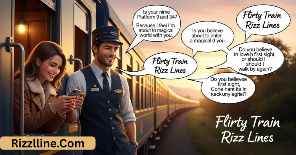  Flirty Train Rizz Lines