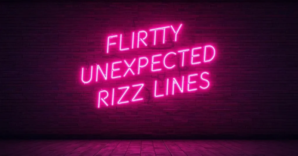  Flirty Unexpected Rizz Lines