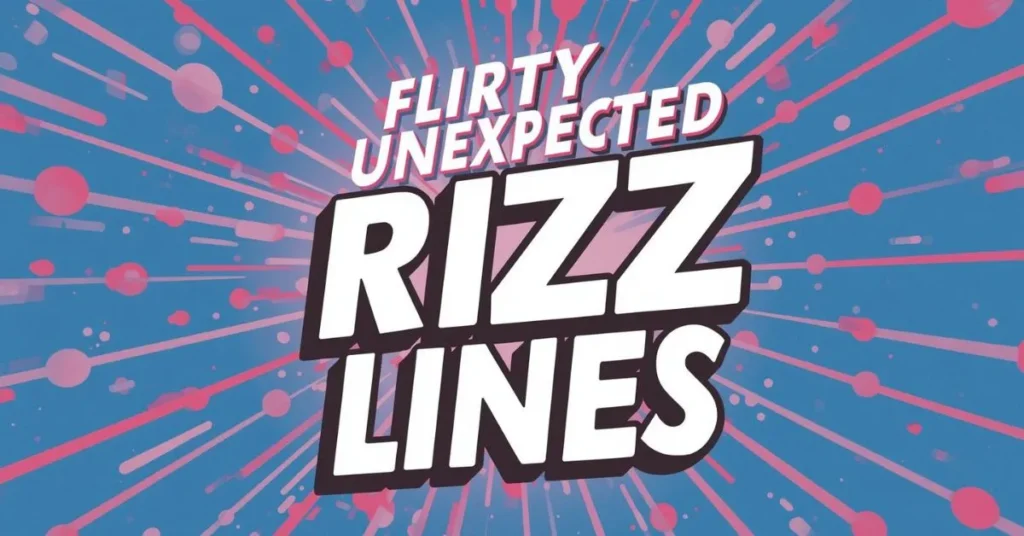 Flirty Unexpected Rizz Lines