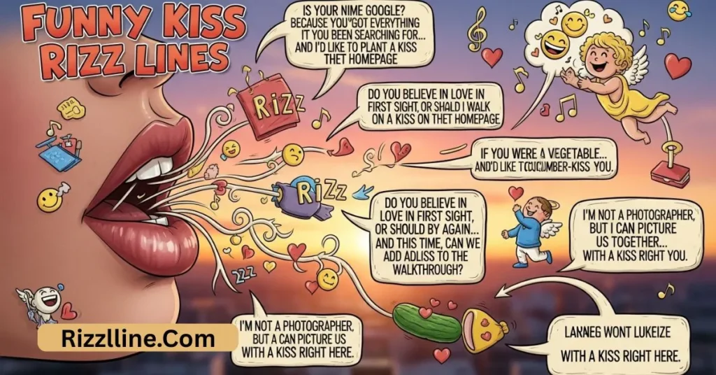 Funny Kiss Rizz Lines