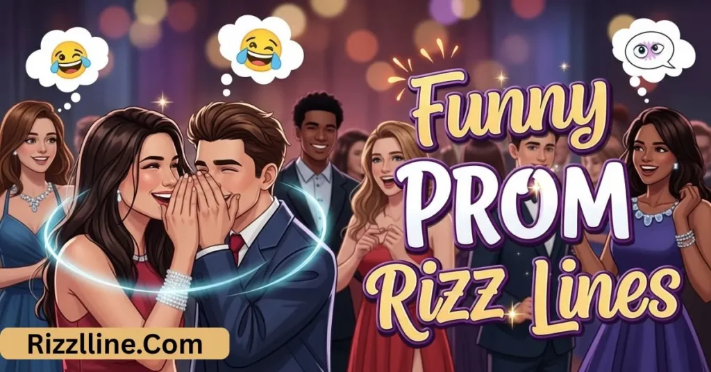  Funny Prom Rizz Lines