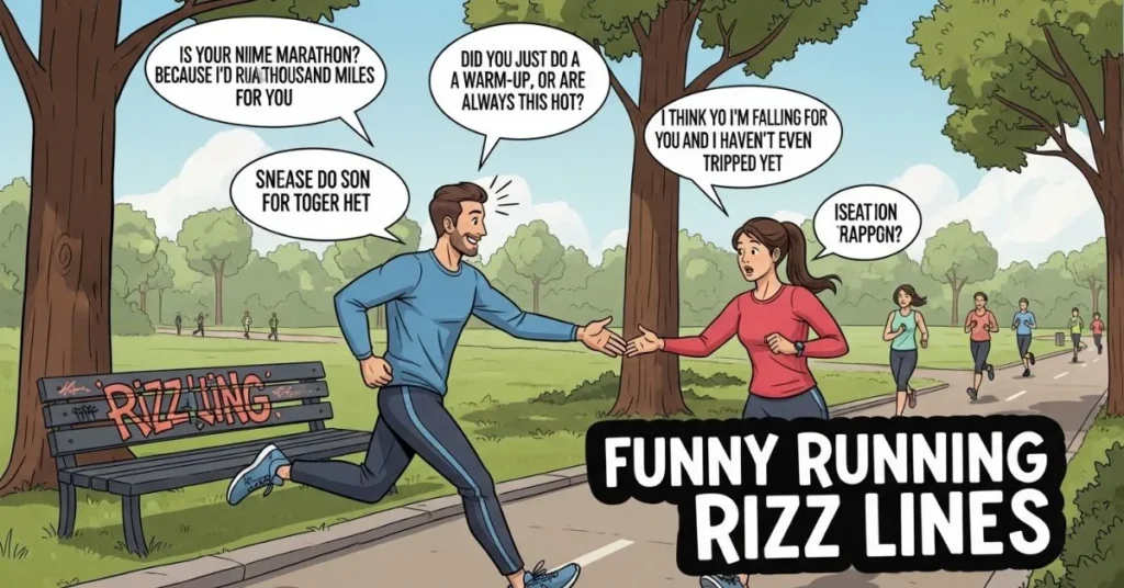 Funny Running Rizz Lines