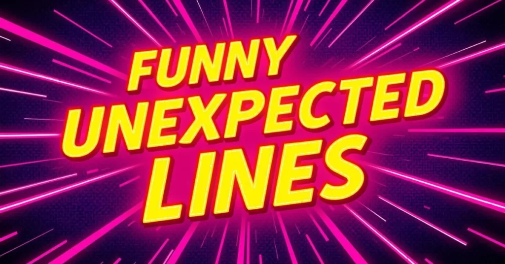  Funny Unexpected Rizz Lines