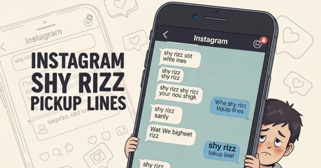 Instagram Shy Rizz Pickup Lines