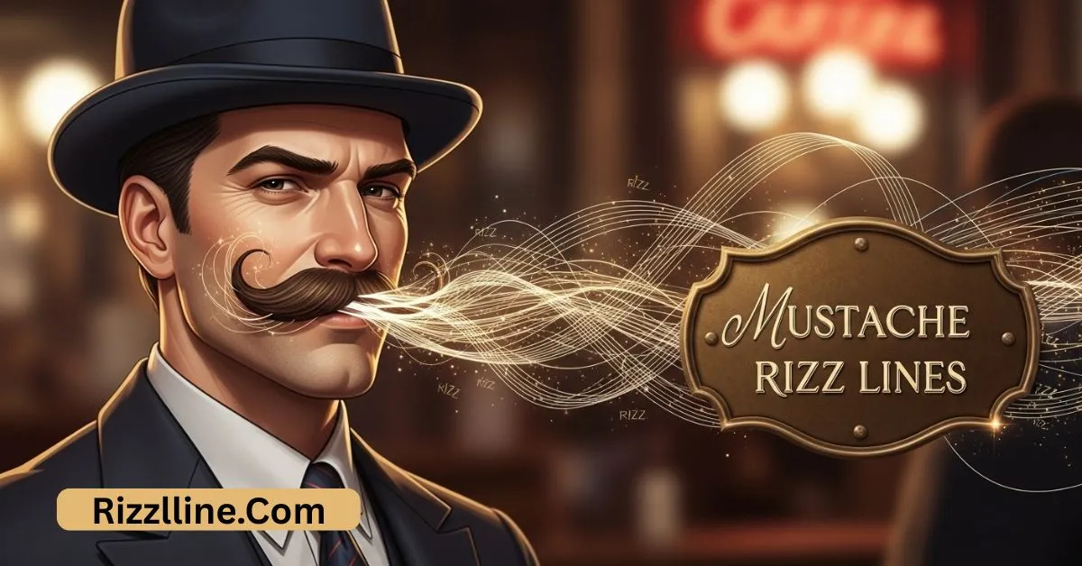 Mustache Rizz Lines