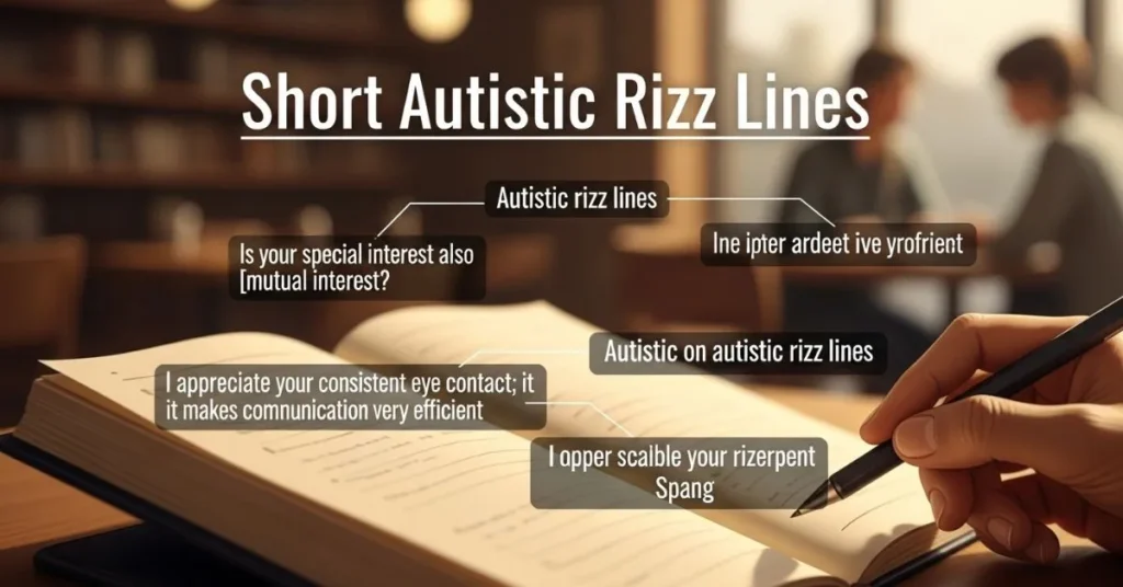 Short Autistic Rizz Lines