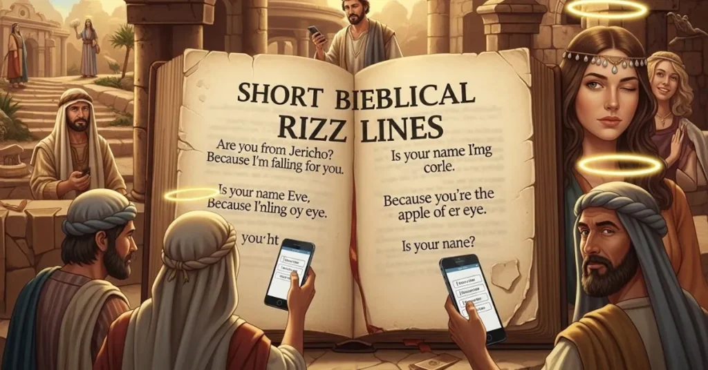 Short Biblical Rizz Lines