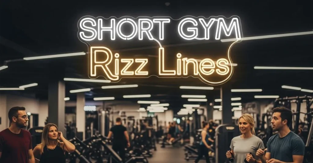 Short Gym Rizz Lines