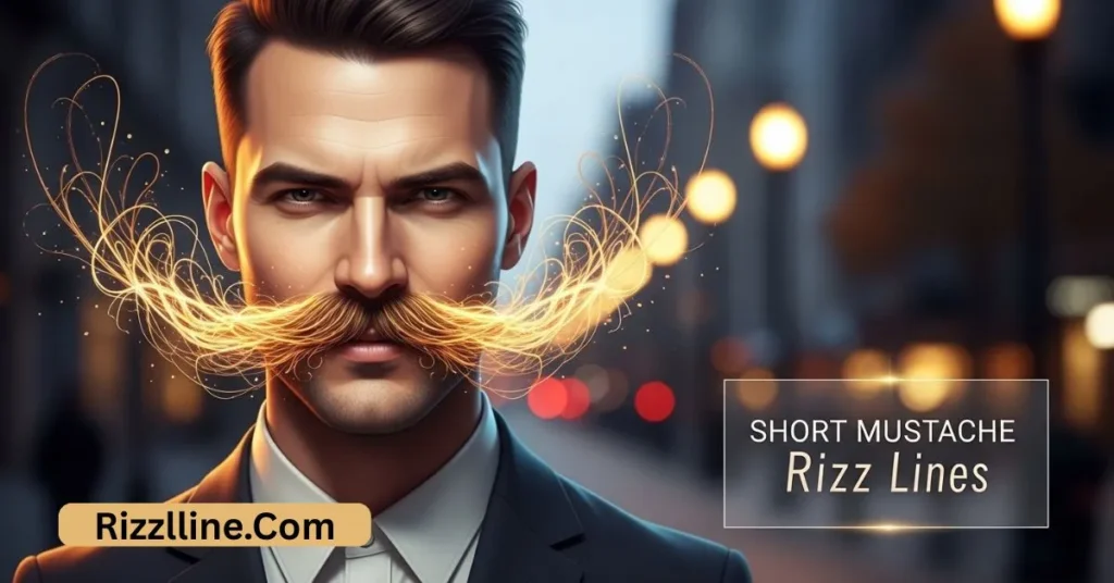 Short Mustache Rizz Lines