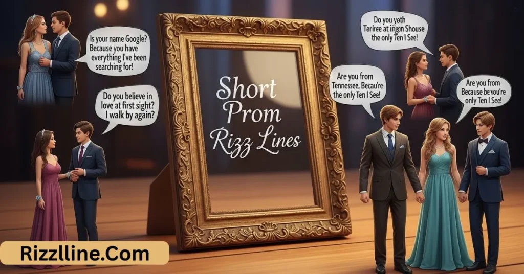 Short Prom Rizz Lines