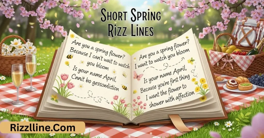 Short Spring Rizz Lines