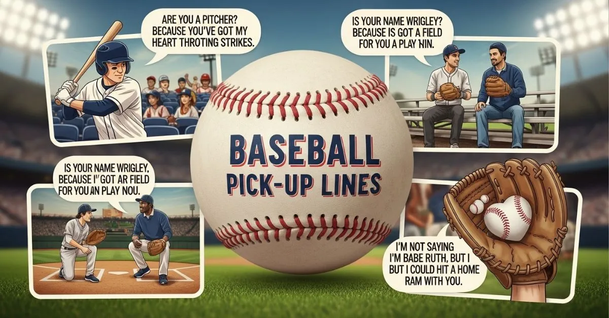 Baseball Pick Up Lines