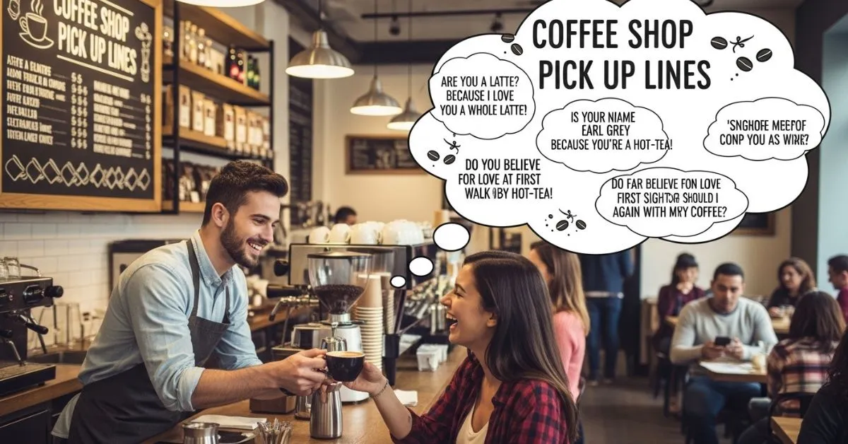 Coffee Shop Pick Up Lines