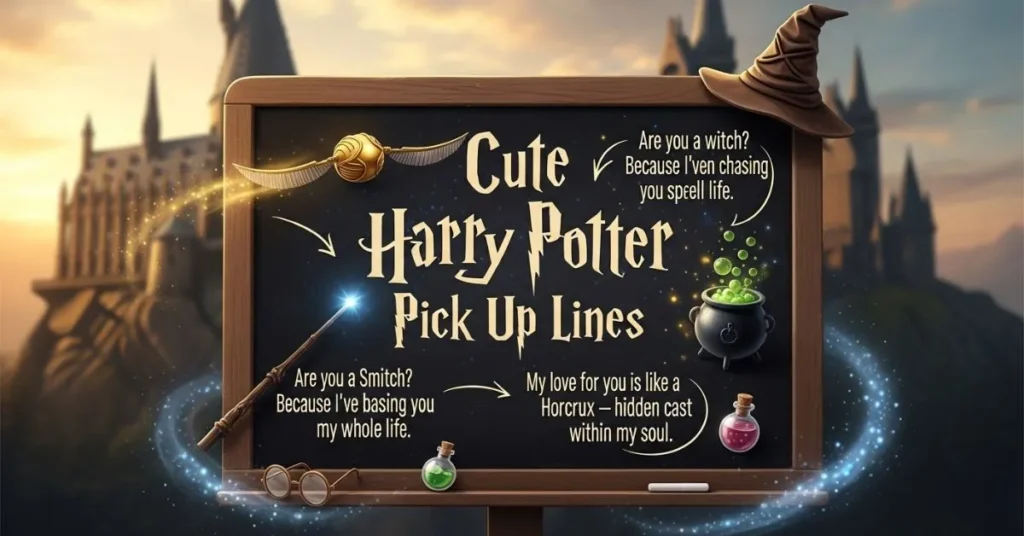 Cute Harry Potter Pick Up Lines