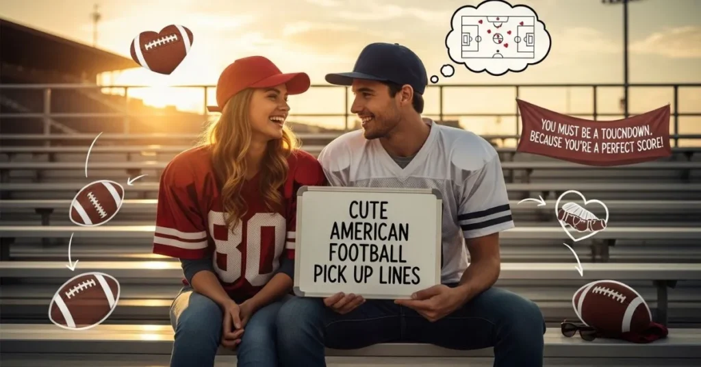 Cute American Football Pick Up Lines