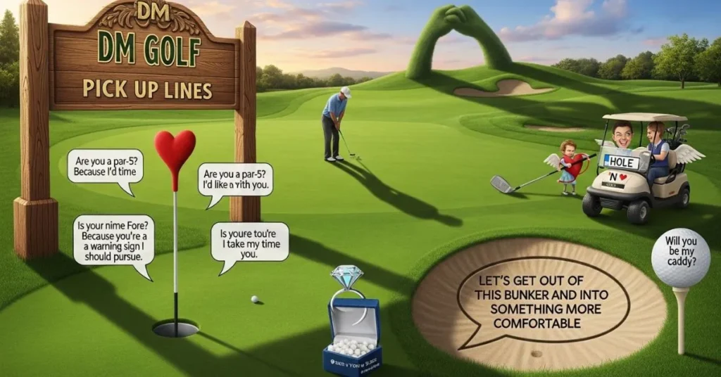 DM Golf Pick Up Lines