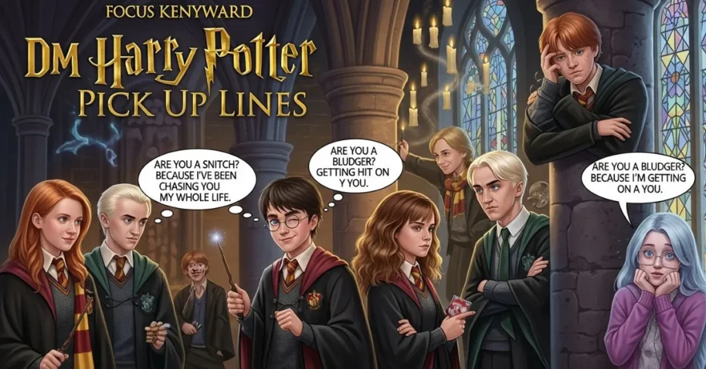  DM Harry Potter Pick Up Lines
