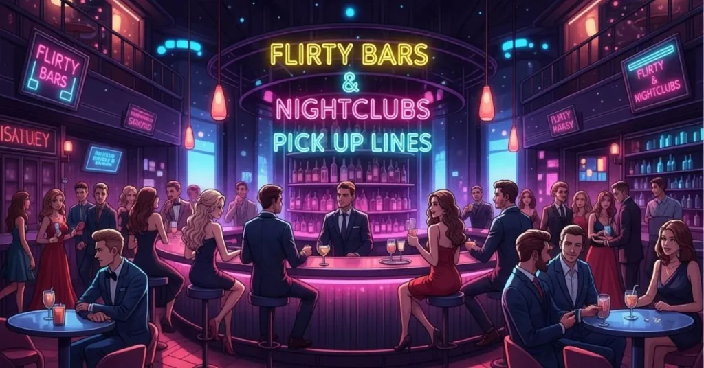 fFlirty Bars and Nightclubs Pick Up Lines