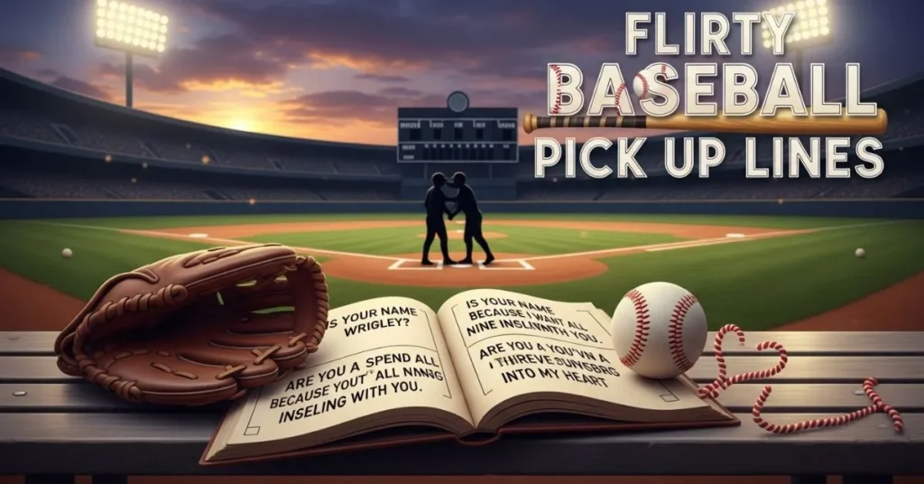 Flirty Baseball Pick Up Lines