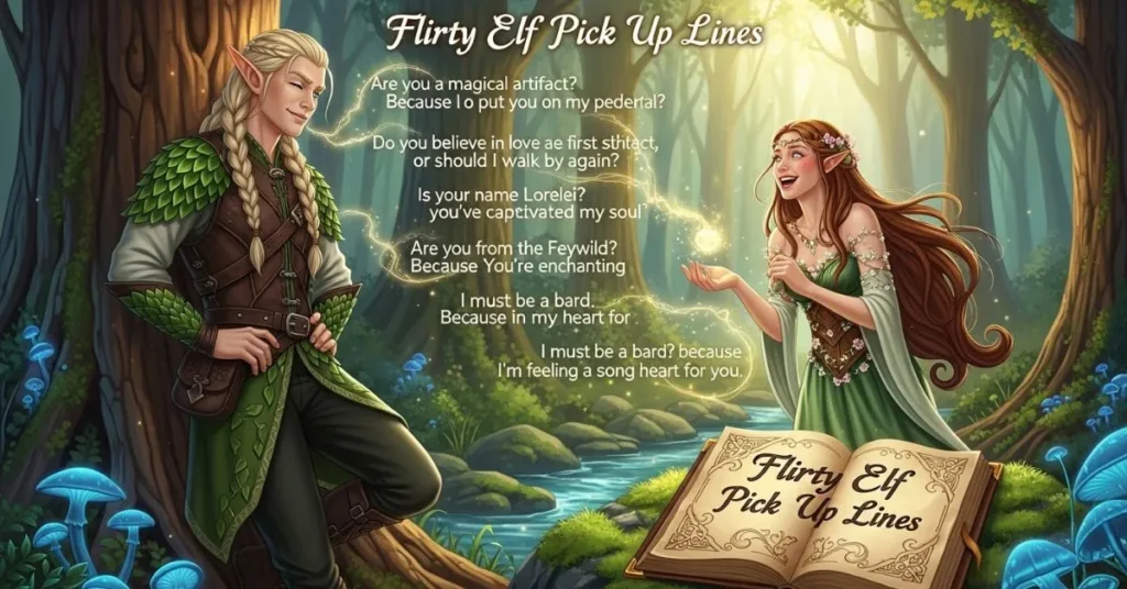 Flirty Elf Pick Up Lines