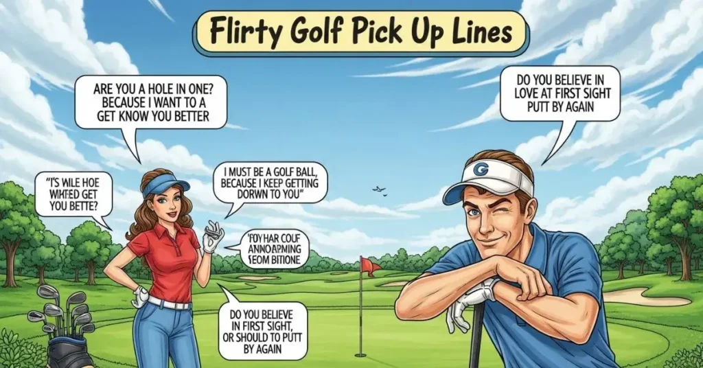 Flirty Golf Pick Up Lines