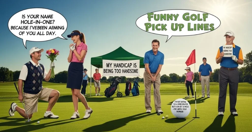  Funny Golf Pick Up Lines