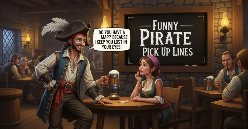 Funny Pirate Pick Up Lines