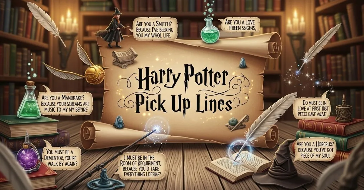 Harry Potter Pick Up Lines