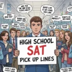 High School SAT Pick Up Lines