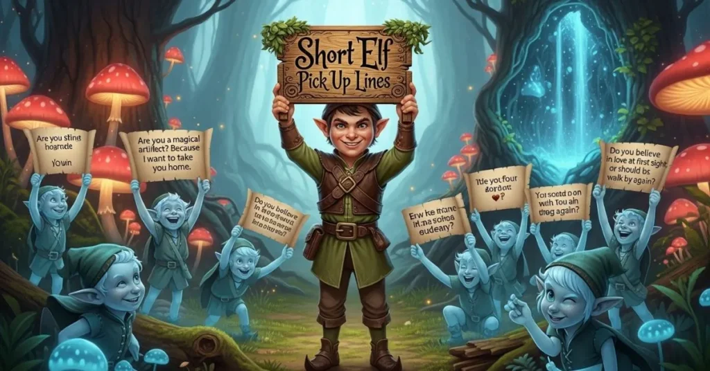 Short Elf Pick Up Lines