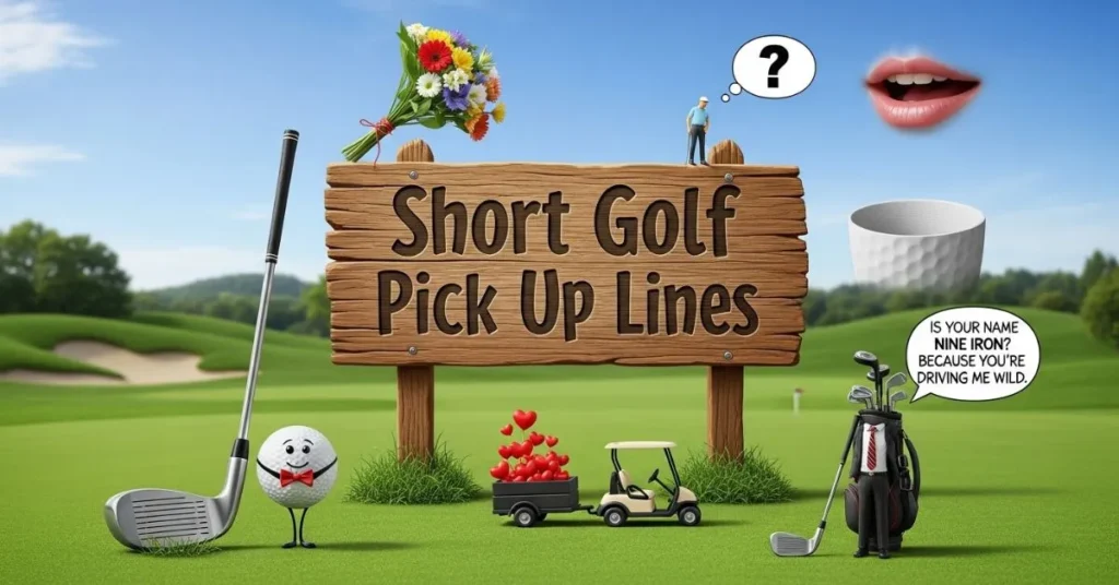 Short Golf Pick Up Lines