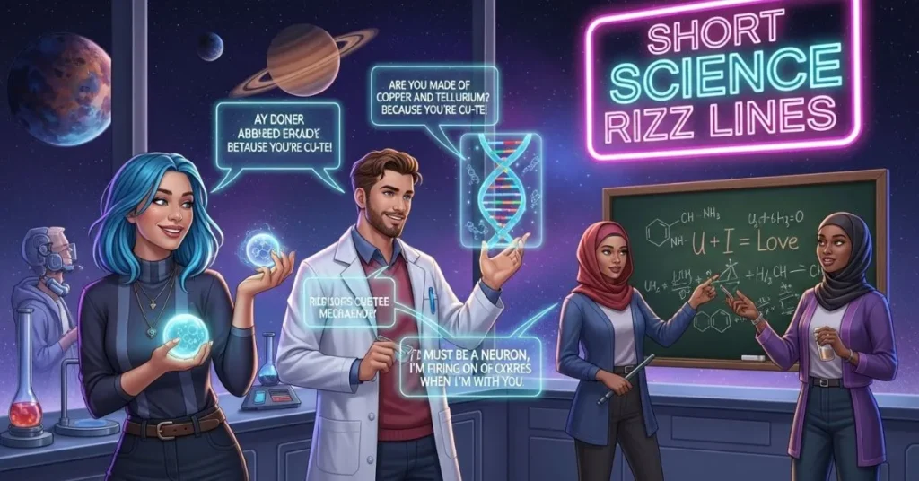 Short Science Rizz Lines