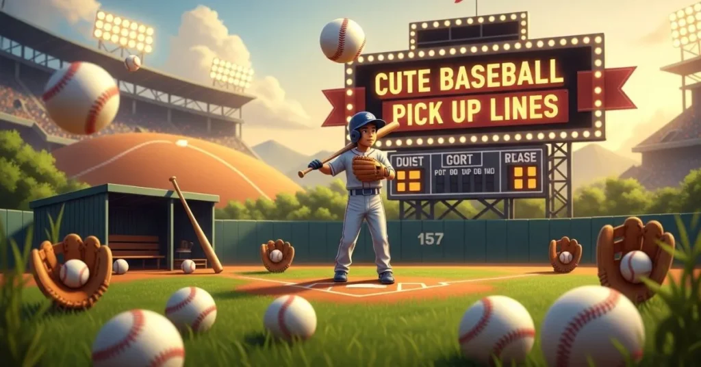 Cute Baseball Pick Up Lines
