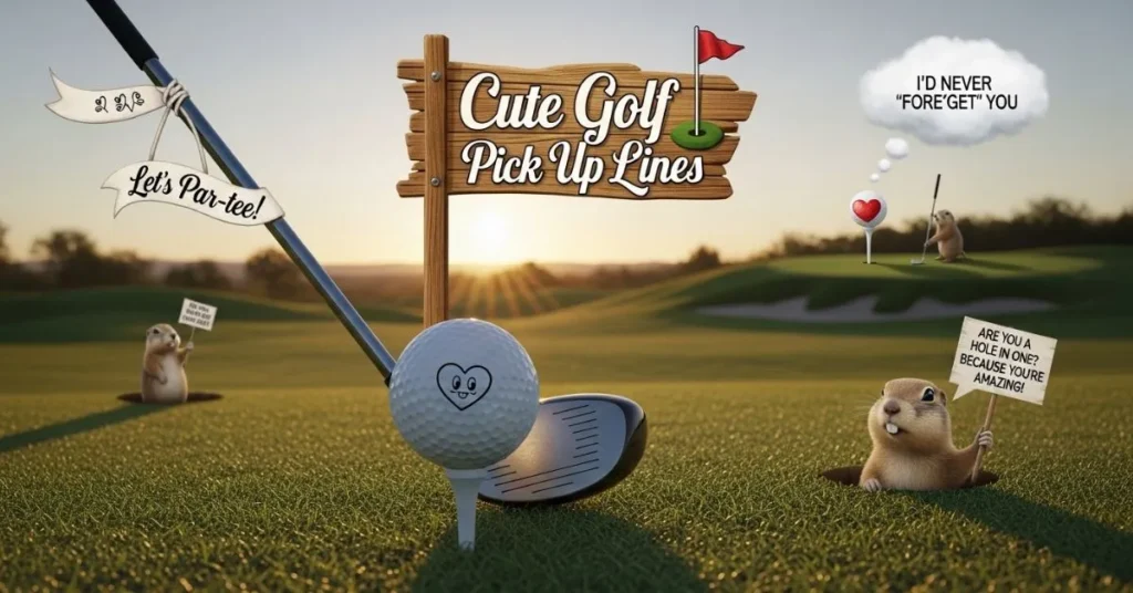 Cute Golf Pick Up Lines