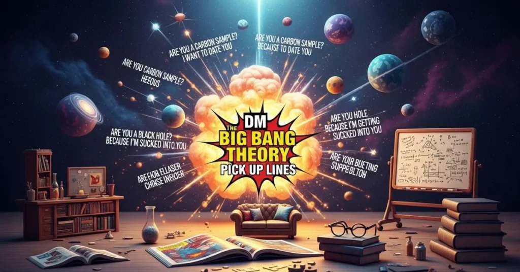 DM Big Bang Theory Pick Up Lines