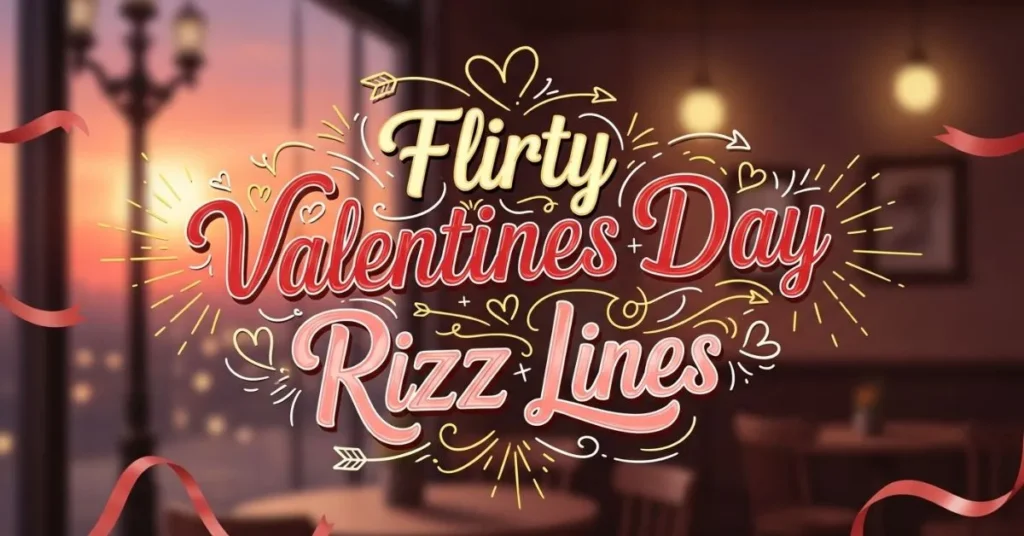 Flirty Valentines Day Rizz Lines
