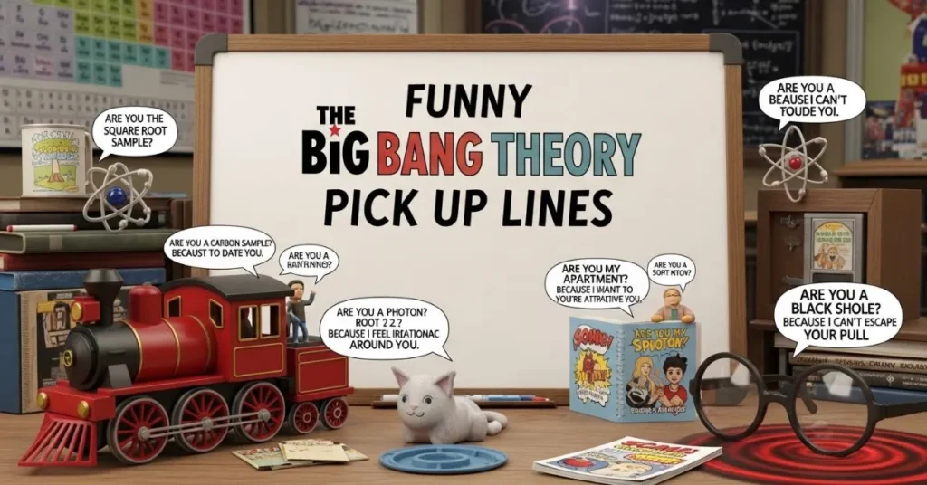 Funny Big Bang Theory Pick Up Lines